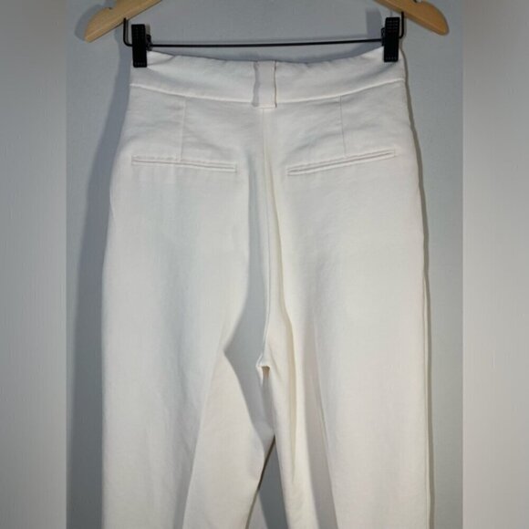 Ba&sh White High Waist Lady Dress Pants size 0 - Picture 3 of 10